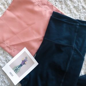 Girlfriend Collective Black High-Rise Leggings